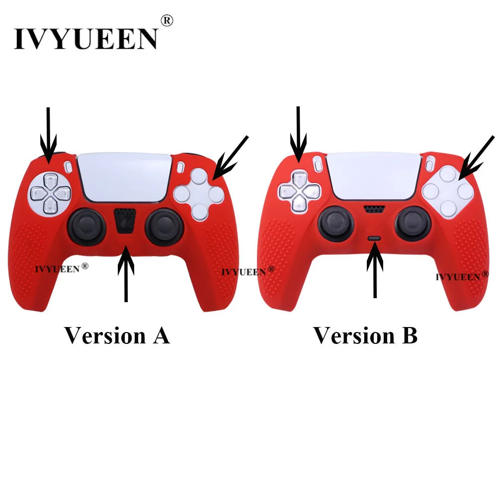 IVYUEEN Anti-Rutsch-Silikonhülle für PlayStation 5 PS5 DS5 – Bild 2