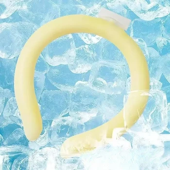 Sommer Hals Kühlring Laufen Outdoor Fitness Angeln Radfahren Reisen Cool Neck Ring Tragbare Outdoor Kühlung
