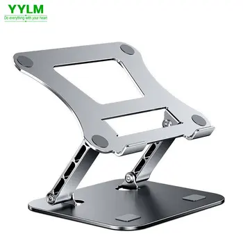 Telefon-Tablet-Ständer, verstellbar, Aluminiumlegierung, Laptop-Tablet, bis zu 17-Zoll-Laptop, tragbarer
