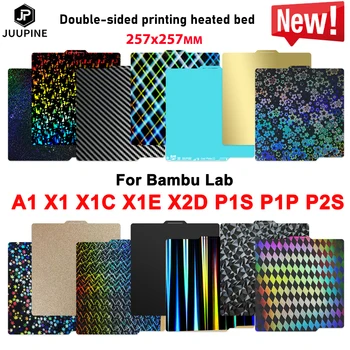 Bambu Lab A1 P1P P1S P2S X1 X1C X1E X2D Bauplatte 257x257mm Doppelseitiges Federstahl-Bett bambulab A1