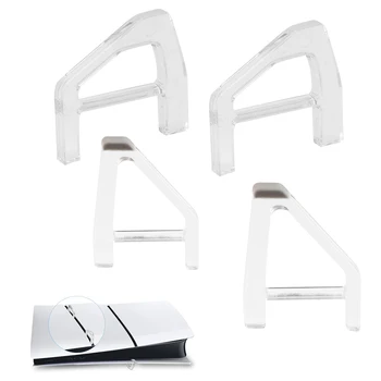 Halterung Horizontaler Ständer für PS5 Slim / Pro Konsolenscheibe / Digital Edition Kühlfüße Halter Flaches