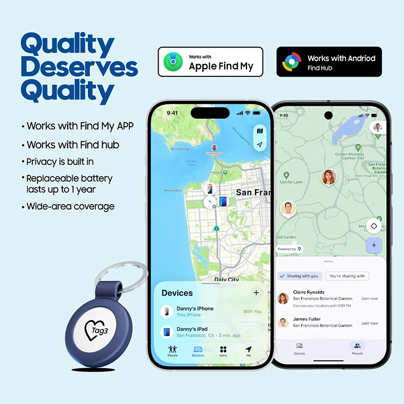 Intelligenter Tracker-Tag für iOS und Android – Bild 3