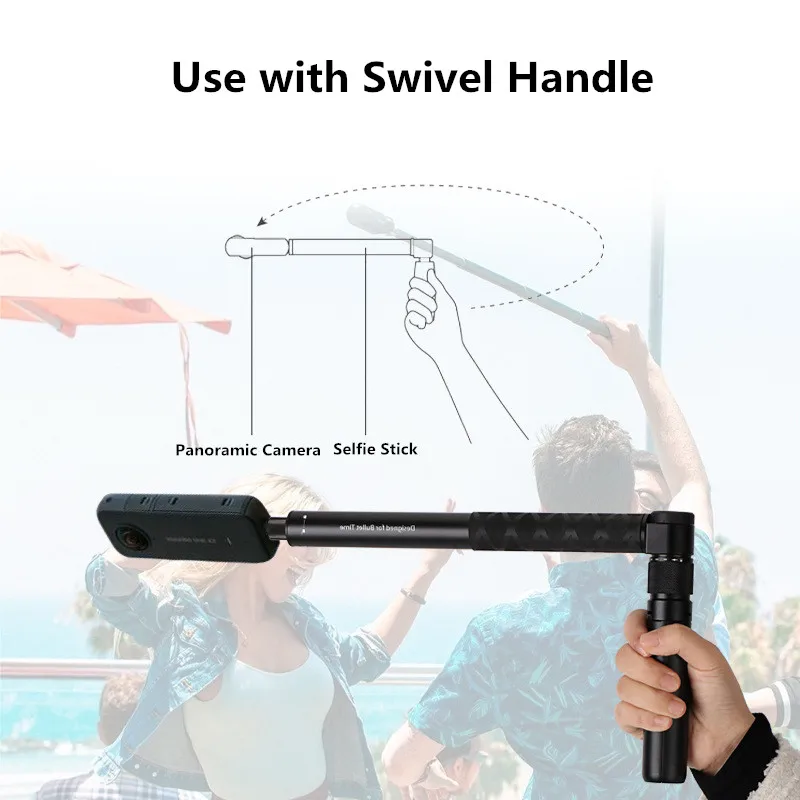 Für Insta360 X5 X4 X3 Unsichtbare Selfie Stick Erweiterte – Bild 6