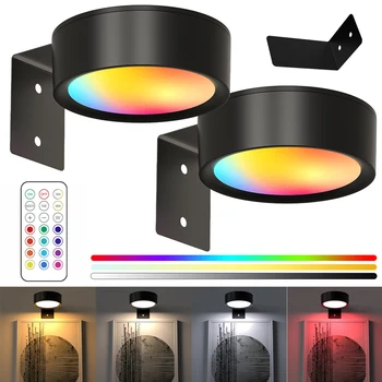 LED-Kunst-Display-Licht, batteriebetrieben, magnetische Mallampe mit kabelloser Fernbedienung für Zuhause