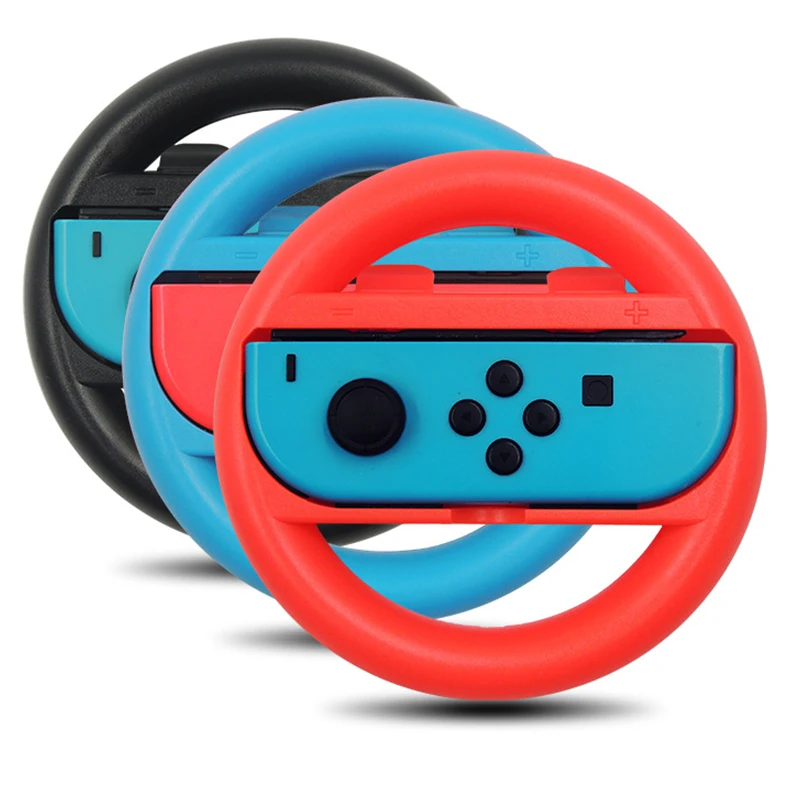 2PCS Spiel Lenkrad Controller Griff Halter Grip JoyCon – Bild 4