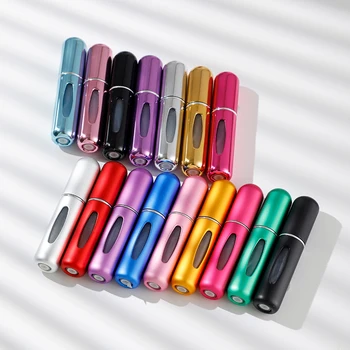 Tragbare Mini-Reise-High-End-Parfümflaschenbasis, Nachfüllflasche, gerade Aufladung, kleine Probe, Parfüm