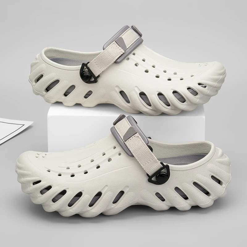 Marken-Herren-Slipper – Weiche und bequeme perforierte