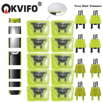 KVIFO Rasierer-Ersatzklinge für OneBlade & One Blade QP2520 QP2530 QP2620 QP2630 QP6510 QP6520