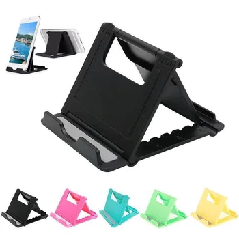 Mini kreative tragbare universelle klappbare Kunststoff Telefon halter Tablet Computer Ständer