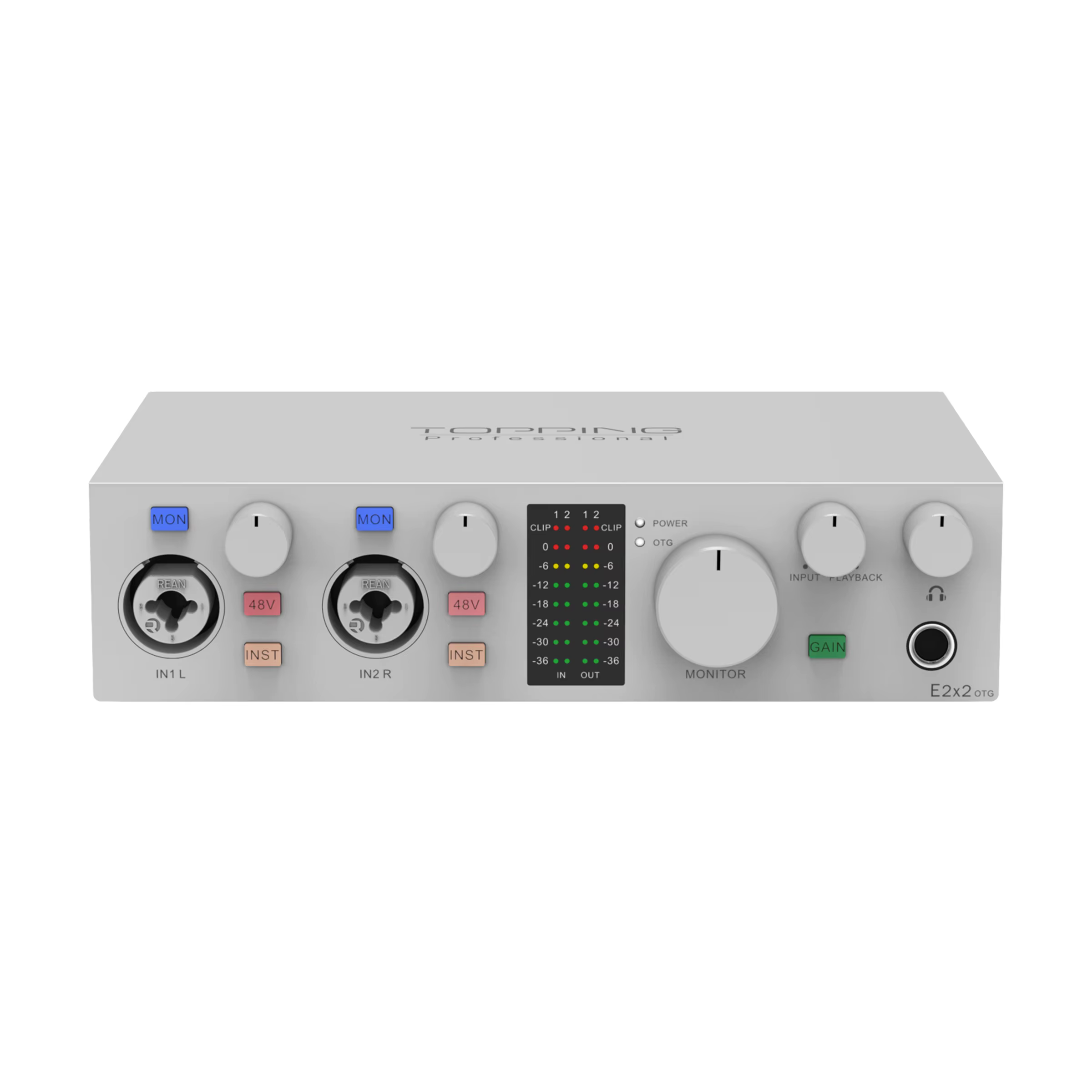 NEUES TOPPING E2x2 OTG Professionelles Audio-Interface – Bild 3