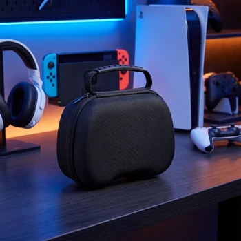 Gaming-Zubehör Hartschalen-Aufbewahrungsbox, Spielcontroller-Aufbewahrungskoffer Kompatibel mit PS5, PS4, XBOX