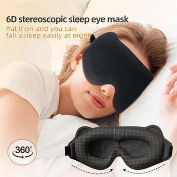 Schlafmaske Augenklappe Augenbinde Licht Reise Augenmaske für 3D Schlafmaske Slaapmasker Nachtschlaf Patch