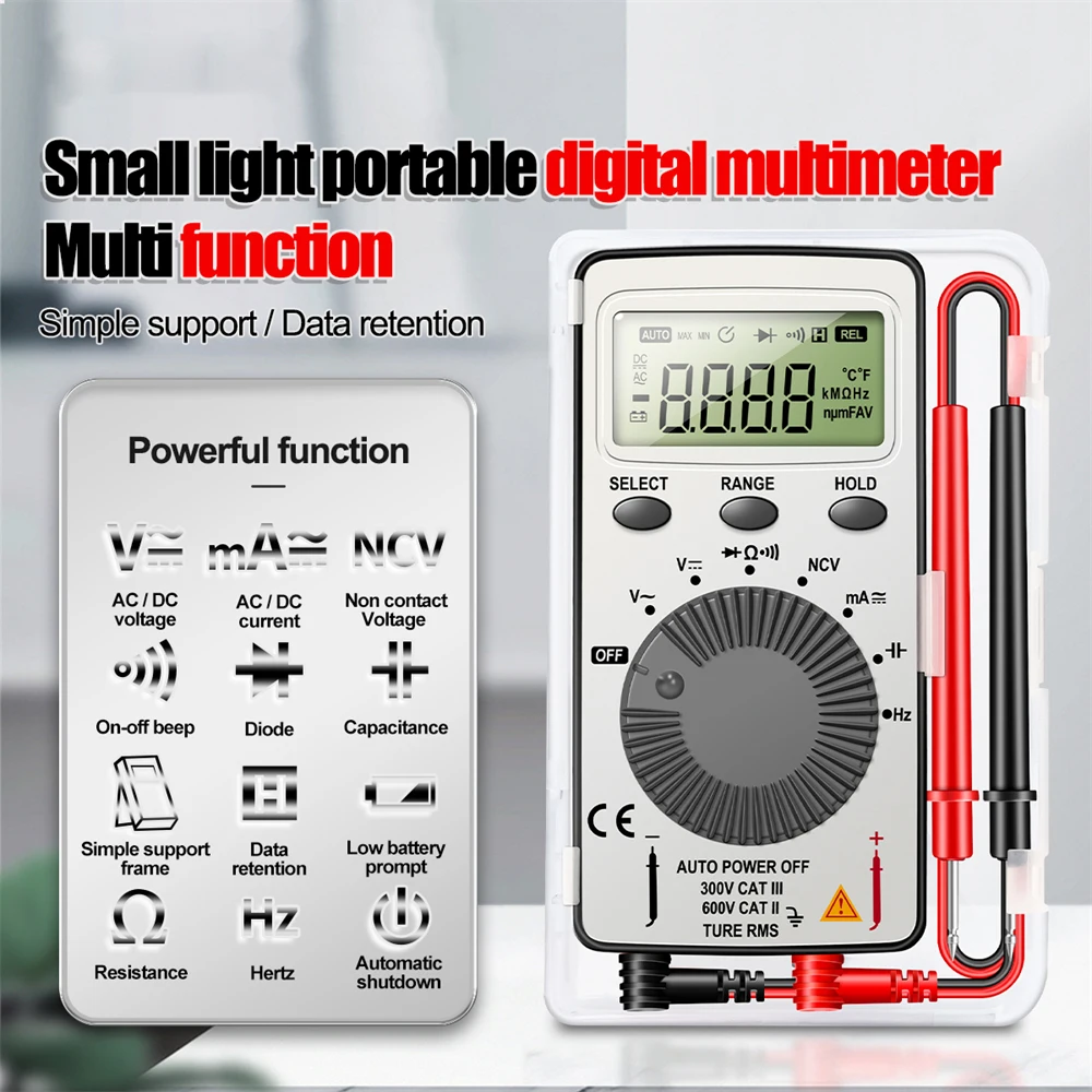 Intelligentes Multimeter Digitales Voltmeter Amperemeter