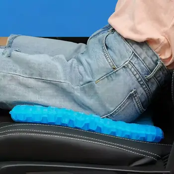 Gel-Sitzkissen, Sommer, atmungsaktiv, Wabendesign zur Druckentlastung bei Rücken- und Steißbeinschmerzen
