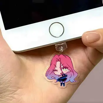 Acryl Alien Bühne Telefon Staubstecker für iPhone Xiaomi Typ-C Ivan Hyuna Luka Mizi Sua Till Staubstecker