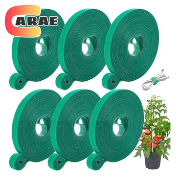 Gartenband, Nylon-Kabelbinder für Pflanzen, Blumen, wachsend, Klettern, wiederverwendbare Pflanzenstütze