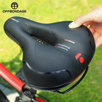 Hohl Atmungsaktive Fahrrad Sattel Männer Frauen MTB Rennrad Sattel Schock Absorbieren Komfortable Big Butt