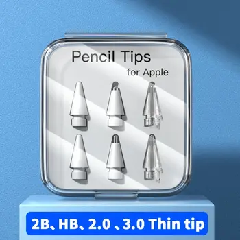 Apple Pencil Pen Nib Federmäppchen für Apple Pencil Tip 2B HB 3.0 Soft Hard für Apple Pencil 1st 2nd