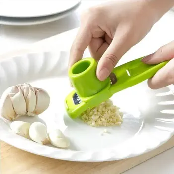 1 Packung Mini-Knoblauchmühle, kreative Knoblauchpresse für die Küche, Knoblauchpüree, manuelles