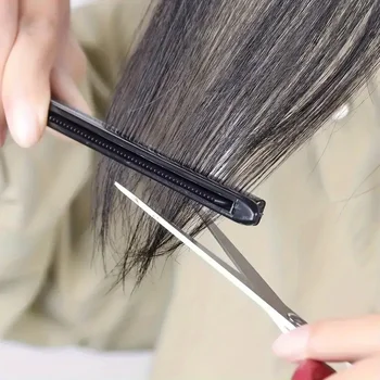 Friseur-V-Kamm, Messy Hair Finishing, Glättungsschiene, Kamm - Haar-Styling-Werkzeug-Clip, speziell