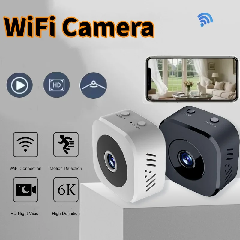 Mini-Überwachungskamera Pro 4K FullHD WiFi-Überwachung mit – Bild 3