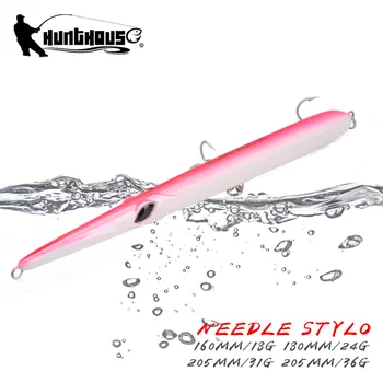 Hunthouse Angeln Köder Nadel Stylo Lange Casting Bleistift Schwimmende 205/180/160mm Isca Künstliche Leurre