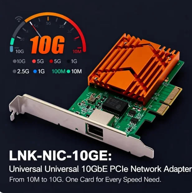 Ethernet-Netzwerkadapter für Server mit Ports und – Bild 2
