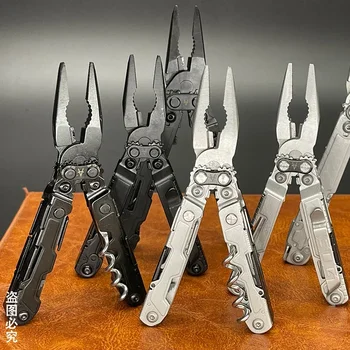 Zusammenklappbare Multitool-Zange, multifunktionale Kombinationswerkzeugzange, EDC-Ausrüstung für den