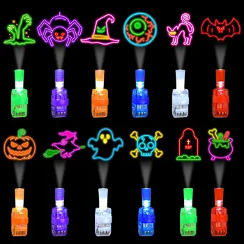 Halloween-Fingerlichter-Spielzeug, helle Lichter, Halloween-Party-Geschenke, Halloween-Geschenktüten-Füller