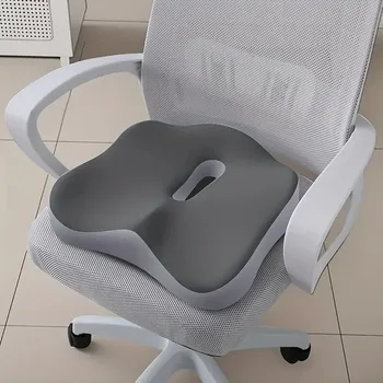 Ergonomisches Memory-Schaum-Sitzkissen für Bürostühle und Autos - Haltungsunterstützung, Linderung