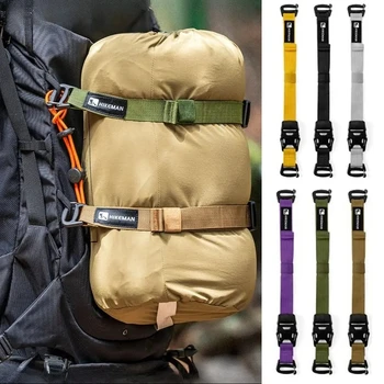 Verstellbare 18,5-49,5 cm Gepäckgurte für Outdoor-Wanderungen, Reisen, Rucksackreisen, verschleißfeste