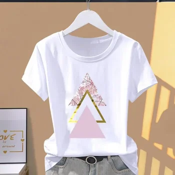 Frauen Drucken Floral Sport Mode Lässig Explosive Kurzarm T-shirt Grafik T-shirts Frauen Kleidung Übergroßen T