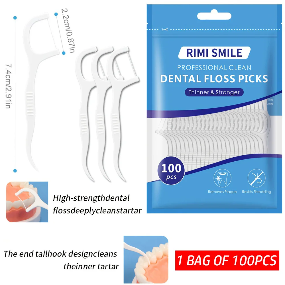 (Erschwinglich) 50/100/300 Stück – RIMI Smile Floss – wird – Bild 5