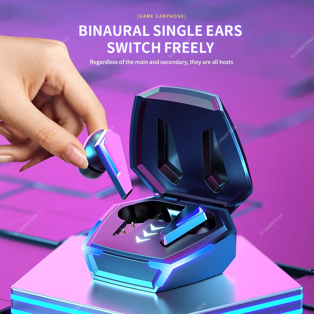 Bluetooth-Spiel-Kopfhörer, echte kabellose – Bild 3