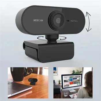 2K 1080P 720P 480P HD Webcam Für Desktop Laptop Computer Mini USB Web Kamera Mit Mikrofone web Cam Abdeckung