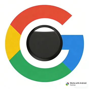 Android Tracker Langstreckenfinder Tragbares Anti-Verlust-Gerät für Google's Find Hub App Locate Smart Tag