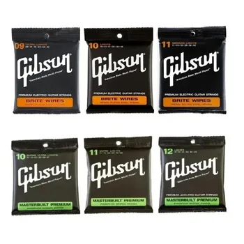 Gibson Folk Soundtrack Gitarrensaiten-Set Zubehör Universelles Set Essentielles Instrumentenzubehör