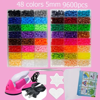 Hama Perlen Box Embalagem Thermomosaik Ferro Ohio Perlen, Bügelperlen Sicherungsperlen Brinquedo DIY, 24 48 72