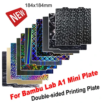 Bambu Lab A1 Mini-Bauplatte, strukturiertes PEI-Blatt, PEO-PET-Kohlefaser-Federstahlblech, Platte für Bambulab