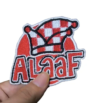Karnevalsemblem für Kleidung zum Aufbügeln, bestickter Aufnäher, Alaaf-Patches