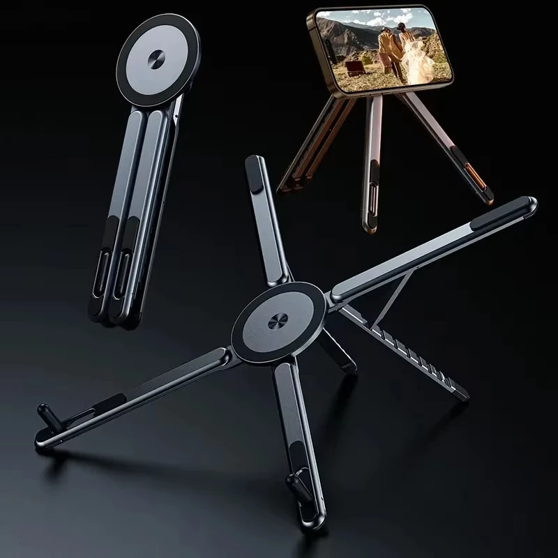 Faltbarer magnetischer Laptop-Ständer aus Aluminiumlegierung – Bild 2