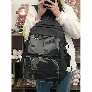 Japanischer Kawaii Itabag für Frauen Neu 2026 Transparenter Rucksack für Frauen mit großer Kapazität
