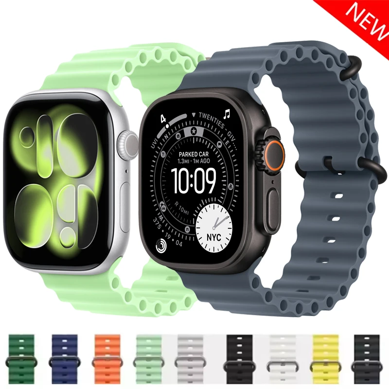 Ocean-Armband für Apple Watch-Bänder Ultra 4 3 49mm 44mm 40mm