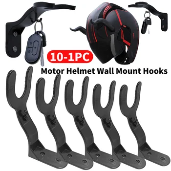 Küchen schrank Regal Wand halterung Haken Motorrad Helm Haken Racks Helm Display Kleiderbügel Ständer Wand