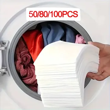Wäsche Farbe absorbierendes Papier Anti-Färben Wäsche Tabletten für Waschmaschine saubere Kleidung Farbfänger
