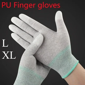 PU-beschichteter Finger-ESD-Antistatik-Handschuh für iPhone, Computer, Telefon, Reparaturwerkzeuge, Schutz