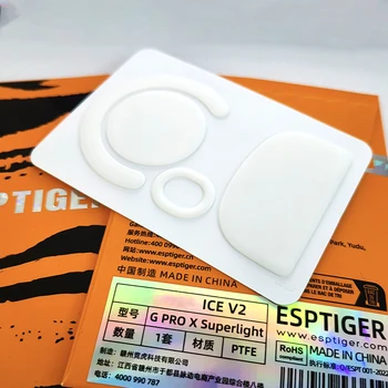 Esports Tiger ICE V2 Mausfüße für G PRO X Superlight GPX / G PRO Wireless GPW GPX2 DEX GPX 2C Arc Maus-Gleiter