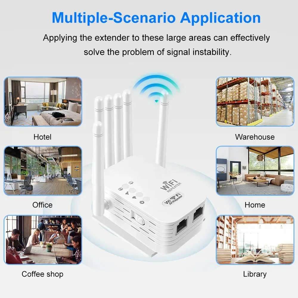 Kebidumei 1200Mbps Wireless WiFi Repeater WIFI Extender – Bild 6