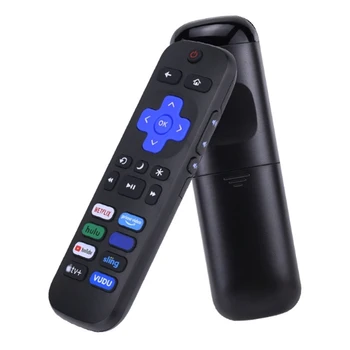 Ersatzfernbedienung für Roku TV für TCL Roku/Hisense Roku/Onn Roku/Philips Roku TVs Youtube