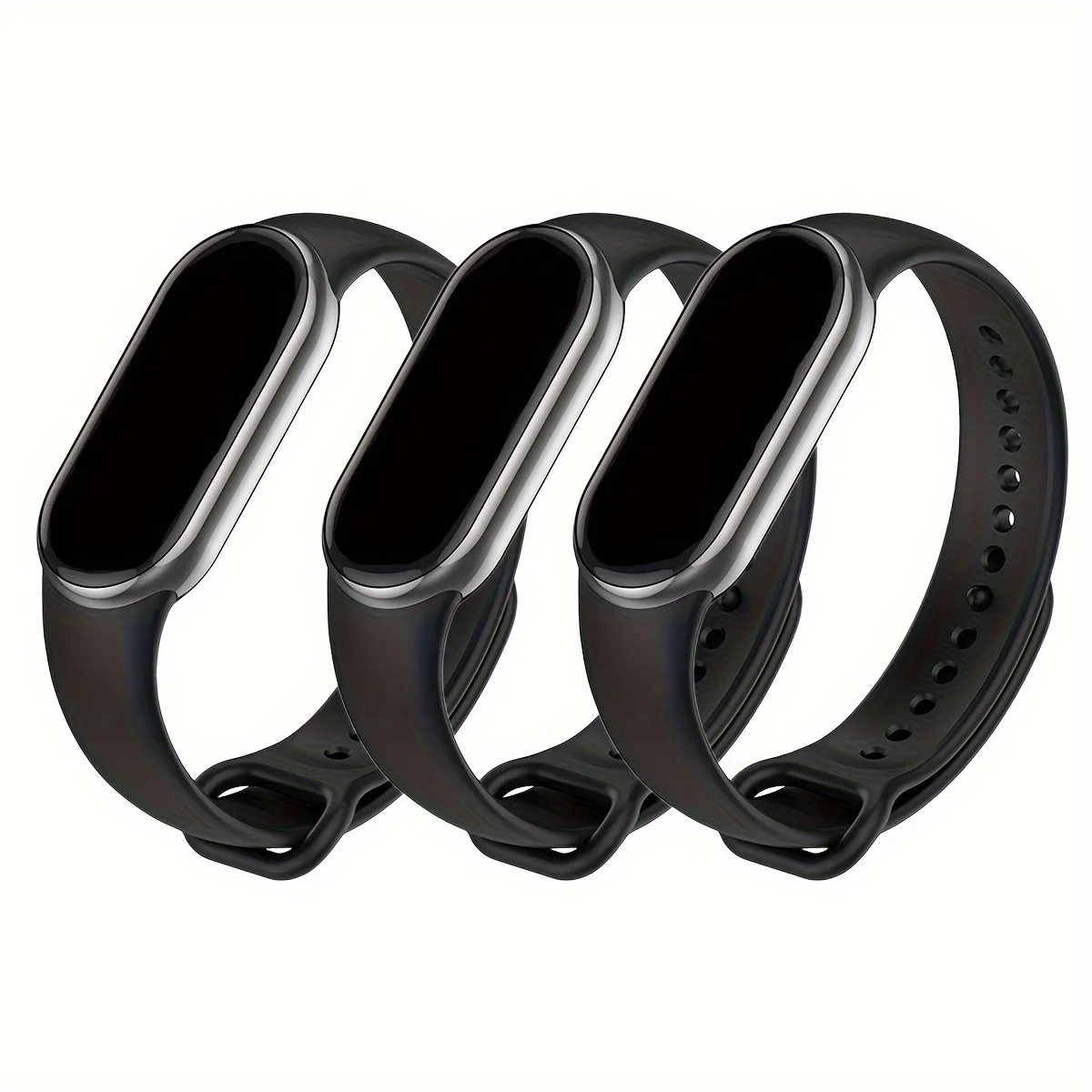 3 Stück/Packung Armband für Xiaomi Band 8 9 10 Silikonarmband – Bild 5